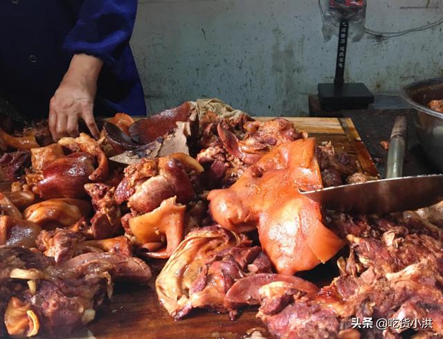 便宜7元一斤熟豬頭肉批發(fā)，熟食豬頭肉多少錢？